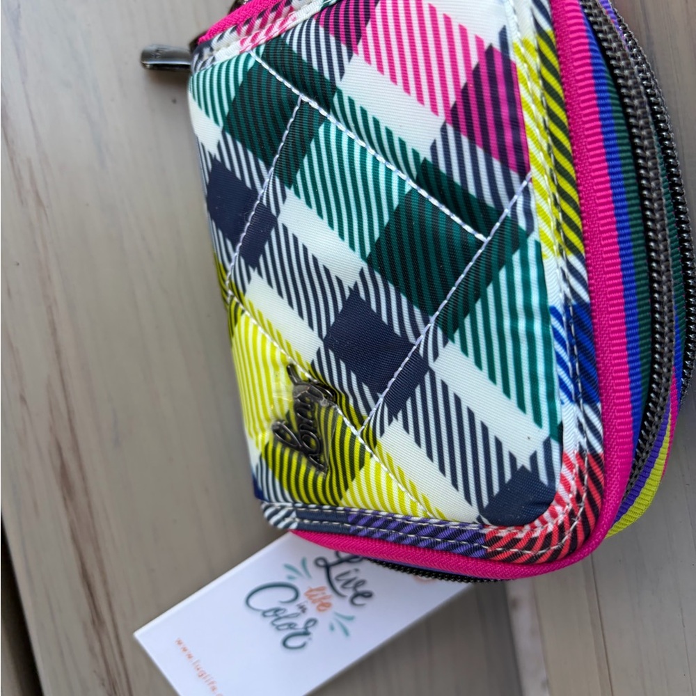 lug Multicolor Striped Geometric Crossbody